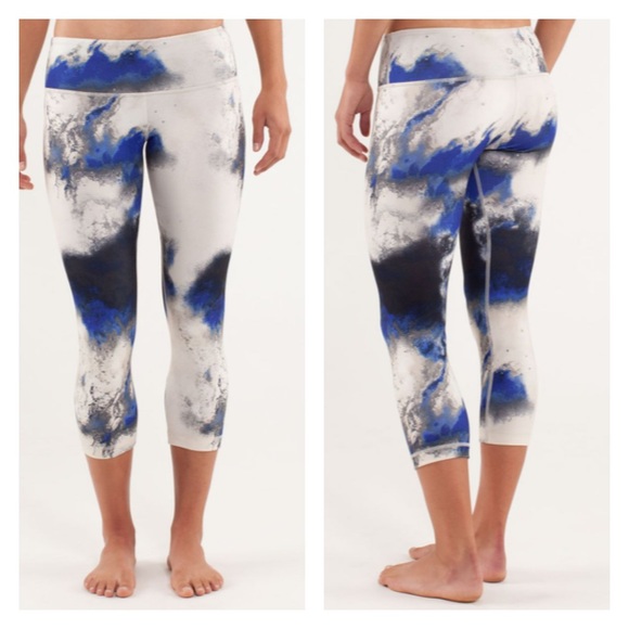 lululemon athletica Pants - Sold Lululemon Wunder Under Crop Milky Way Multi